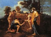 Nicolas Poussin Et in Arcadia Ego Germany oil painting reproduction
